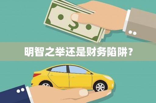 嘉模堂区明智之举还是财务陷阱？