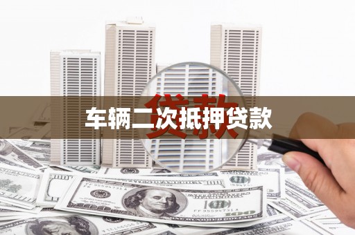 嘉模堂区车辆二次抵押贷款