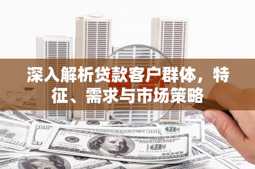 嘉模堂区深入解析贷款客户群体，特征、需求与市场策略