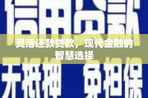 嘉模堂区灵活还款贷款，现代金融的智慧选择