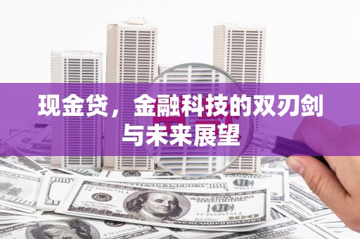 嘉模堂区现金贷，金融科技的双刃剑与未来展望