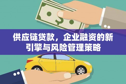 嘉模堂区供应链贷款，企业融资的新引擎与风险管理策略