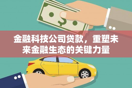 嘉模堂区金融科技公司贷款，重塑未来金融生态的关键力量