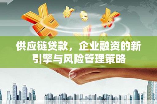 嘉模堂区供应链贷款，企业融资的新引擎与风险管理策略