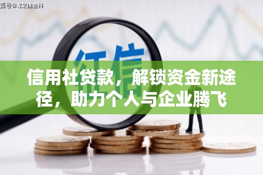 嘉模堂区信用社贷款，解锁资金新途径，助力个人与企业腾飞