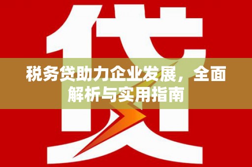 嘉模堂区税务贷助力企业发展，全面解析与实用指南
