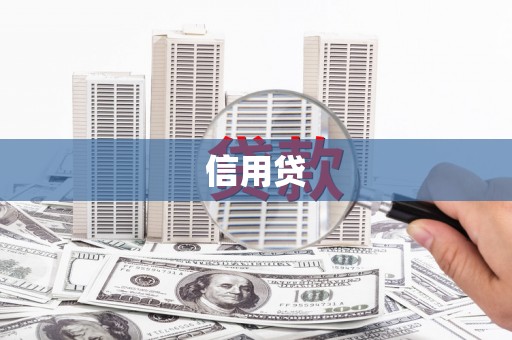 嘉模堂区信用贷
