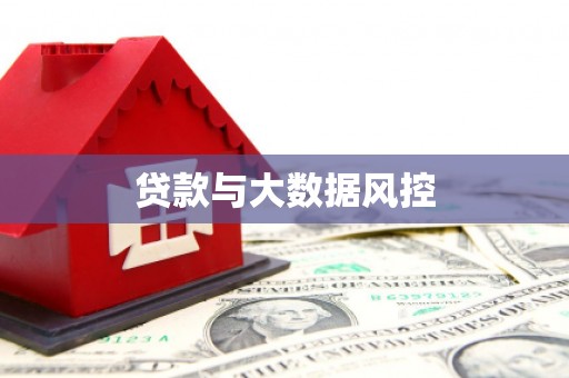 嘉模堂区贷款与大数据风控