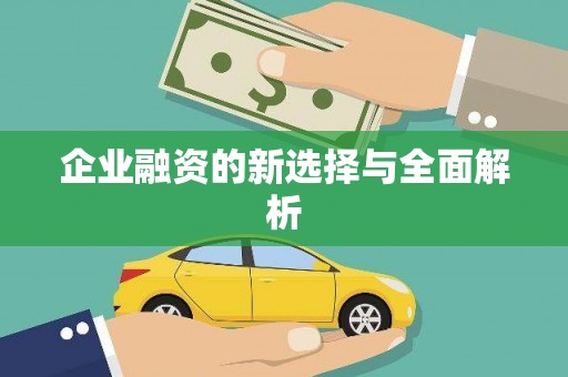 嘉模堂区企业融资的新选择与全面解析