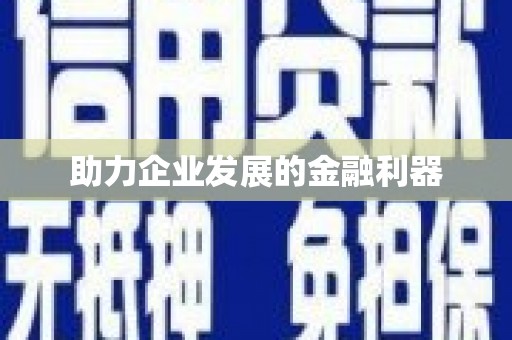 嘉模堂区助力企业发展的金融利器
