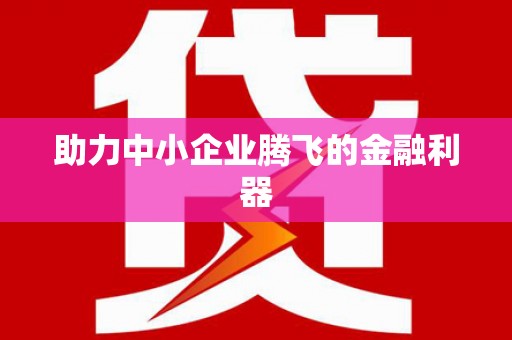 嘉模堂区助力中小企业腾飞的金融利器