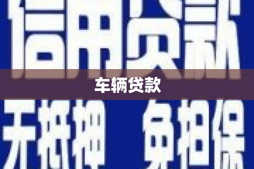嘉模堂区车辆贷款